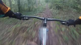 TESTE DES DEUX VTT GIANT TALON 3 2019 ET GIANT TALON 3 2020 DANS LA FORET [upl. by Freeland]