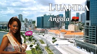 Luanda Capital of Angola 🇦🇴 By Drone 4k luanda angola dronevideo africa [upl. by Jem61]