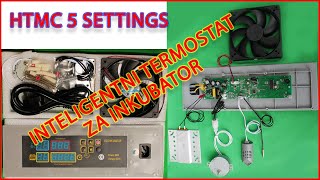 HTMC 5 Inteligentni termostat za inkubator  Podešavanje i spajanje termostata [upl. by Ciapas832]