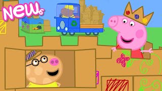 Peppa Pig Tales 🏰 Building A Cardboard Castle 🖍️ BRAND NEW Peppa Pig Episodes [upl. by Carolynn]