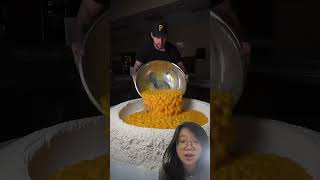 Egg yolks buanyak poll tebak dibikin apa food egglife shorts reaction [upl. by Camilo]