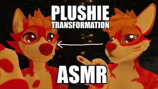 Furry ASMR Transforming into a soft PLUSHIE to help you sleep Personal Attention RP 🧸 [upl. by Shererd576]