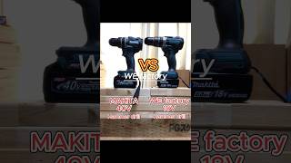 Makita drill VS WE factory drill who win makita tools wood woodworking dewalt milwaukee [upl. by Mukerji]