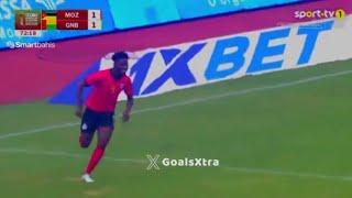 Elias Goal Mozambique Vs Guinea Bissau 21 All Goals Results Highlights amp Match Analysis [upl. by Bryanty]