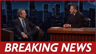 When Jimmy Kimmel Surprised Fans by Revealing His Worst Smelling Guest on Seth Meyers Show [upl. by Syhr]