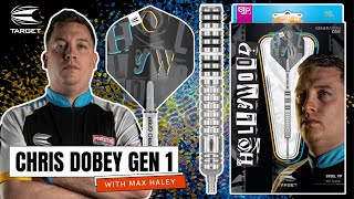 CHRIS DOBEY GEN 1 SP TARGET DARTS REVIEW WITH MAX HALEY [upl. by Helali475]