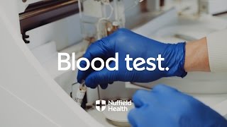 Blood Test Procedure  Nuffield Health [upl. by Ennaesor140]