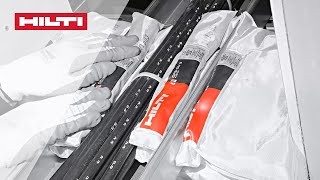 HOW TO install Hilti CFSCU Firestop Cushions to temporarly fire seal large through penetrations [upl. by Perseus825]