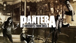 Pantera Cowboys From Hell Lyrics [upl. by Drarig]