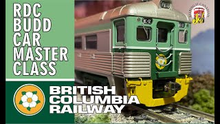 British Columbia RDC BUDD CAR MASTER CLASS [upl. by Nyltac]