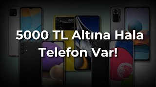 5000 TL altına alınabilecek sıfır ve güncel telefonlar [upl. by Odlanyar840]