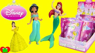 Disney Princess Buildable Gacha Blind Bags with Ariel Jasmine Belle and More [upl. by Gray]