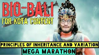 Principles of Inheritance and Variation Mega Marathon  BioBali Series for NEET ft Vipin Sharma [upl. by Sseb]