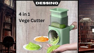 Preview on Shopee Top Rank Multifunctional Vegetable Grater Cutter  Slicer Shredder [upl. by Vescuso]