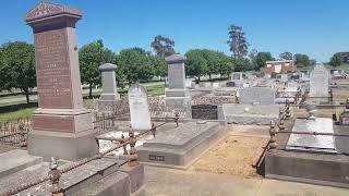 Tatura general cemetery a short walk through [upl. by Notsle]