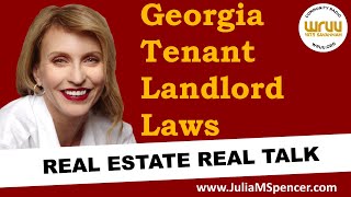 Georgia Tenant Landlord Laws [upl. by Anner]