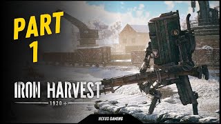 Iron Harvest  PC  GAMEPLAY WALKTHROUGH  LONGPLAY  NO COMMENTARY  PART 1 [upl. by Euqinobe699]