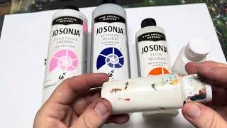 How I make my Medium mix for Acrylic painting for Rosemaling  Art of Lise [upl. by Leede722]