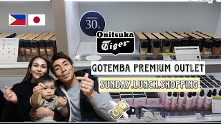 GOTEMBA PREMIUM OUTLET  JAPAN  SUNDAY FAMILY DAY  LUNCH  Tagalog  Japanese [upl. by Rivers]