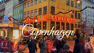 Copenhagen Christmas Market – Cozy Scandinavian Festive Wonderland 4K HDR 2024 [upl. by Ikkela965]