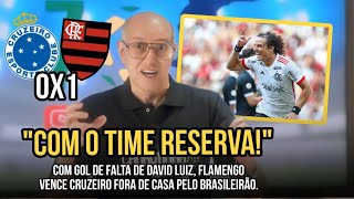 RESERVAS DO FLAMENGO VENCEM A MESMICE DO DINIZ  CRUZEIRO 0x1 FLAMENGO  BRASILEIRÃO 2024 [upl. by Torry]