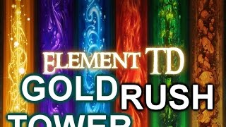 ELEMENT TD  GOLD TOWER RUSH  DOTA 2 REBORN MOD [upl. by Aniat]