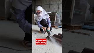 Cara Potong Bucu Atap Gajah Beginner [upl. by Streeto142]