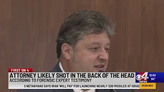 Attorney was likely shot in the back of head according to forensic doctor [upl. by Culley]