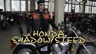 Докатились Обзор HONDA Shadow  Steed Минимальная комплектация [upl. by Midian]