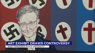 Provocative art exhibit at ETSU draws controversy [upl. by Chaney]