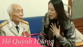 Hồ Quỳnh Hương hát tặng Đại Tướng Võ Nguyên Giáp [upl. by Azmah]