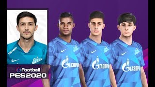 eFootball Pes 2020 Zenit Faces amp Overalls  PS4 [upl. by Annice]