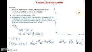 Decimal Places Rounding off decimal numbers [upl. by Eire251]