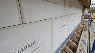 Correct way to Render Knauf Aquapanel K Rend [upl. by Huntingdon]