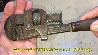 Walworth Stillson Wrench Cleanup [upl. by Prudence217]