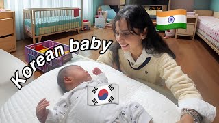 🇰🇷Meet my Korean niece👶🏻 [upl. by Sualokcin]