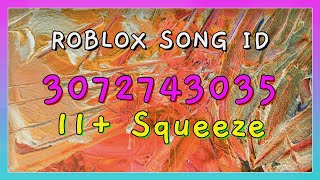 11 Squeeze Roblox Song IDsCodes [upl. by Eikkin476]