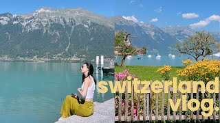 Eng First time in Switzerland 🇨🇭 Interlaken Iseltwald CLOY ♡₊˚ 🦢・₊✧⋆⭒˚｡⋆ [upl. by Aehtla]