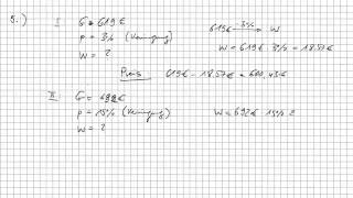 Prozentrechnung Schwierige Grundaufgaben  Aufgabe 56 [upl. by Eniamej]