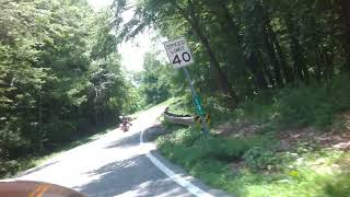 Cherohala Skyway Highway Tellico Plains to Robbinsville 7 12 24 3 [upl. by Izzy498]