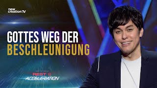 Gottes Weg der Beschleunigung – Joseph Prince I New Creation TV Deutsch [upl. by Zola143]