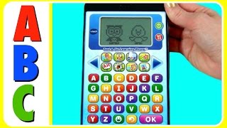 VTech Text amp Go Learning Phone Learn ABC With FUN ABC TOY Video Toy Review amp Kids Playtime FUN [upl. by Bor]