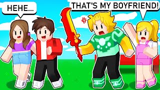 TOXIC GIRL Stole My Little Sister’s BOYFRIEND Roblox Bedwars [upl. by Sucirdor]