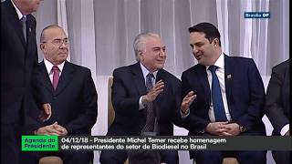 Acompanhe a homenagem da União Brasileira de Biodiesel ao Presidente [upl. by Walliw]