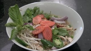 Spicy Chicken Pho Recipe  Asian Soup Recipes [upl. by Leizo]