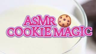 asmrsounds cookie 🍪 magic  munching cookies [upl. by Aryamoy]