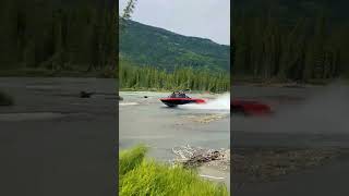 Shorts Coyote 180 Predator River Jet Boat In Action [upl. by Freed]