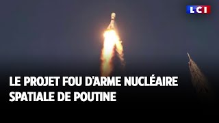 Le projet fou darme nucléaire spatiale de Poutine [upl. by Dettmer]