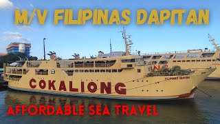 CebuPalompon Leyte  Mv Filipinas Dapitan of Cokaliong Shipping Lines [upl. by Balough]