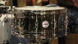 PDP Concept Series Black Nickel Snare Drum 65x14 [upl. by Eugenius]